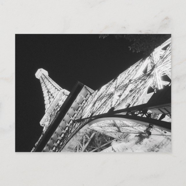 USA, Nevada, Las Vegas: Eiffel Tower / Paris Postcard (Front)