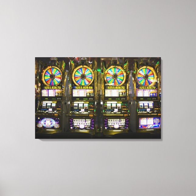 USA, Nevada, Las Vegas. McCarran International Canvas Print (Front)