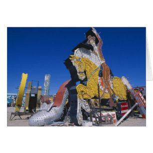 USA, Nevada, Las Vegas, signs in junkyard