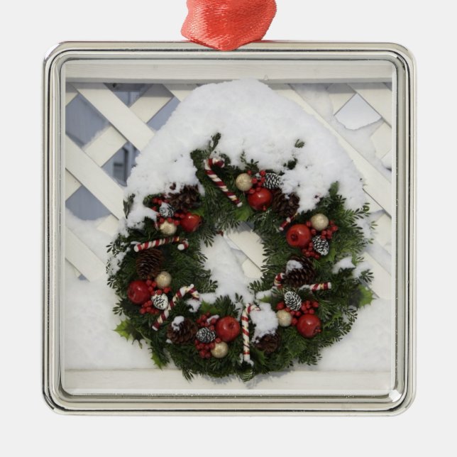 USA, New England, Massachusetts, Reading, Metal Ornament (Front)