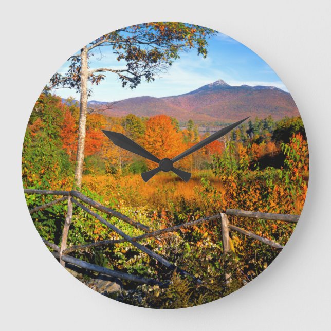 USA, New England, New Hampshire, Chocorua Large Clock (Front)