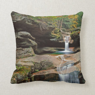 USA, New England, New Hampshire, White Mountains Throw Pillow