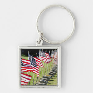 USA, New England, Rhode Island, Bristol Keychain