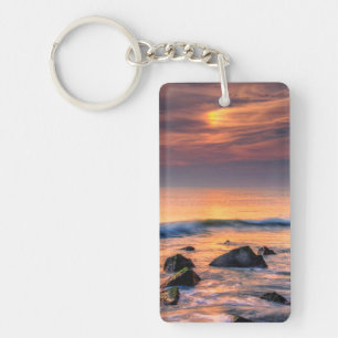 USA, New Jersey, Cape May Keychain