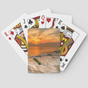 USA, New Jersey, Cape May. Scenic On Cape May 4 Playing Cards