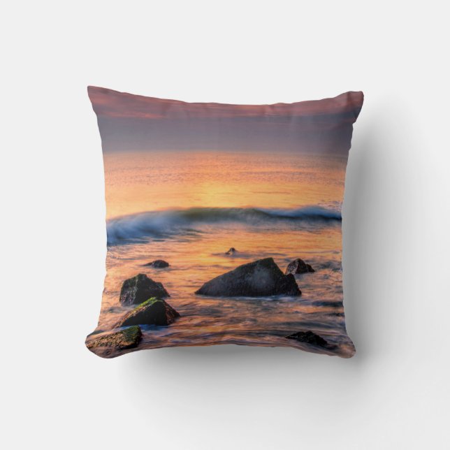 USA, New Jersey, Cape May Throw Pillow (Front)