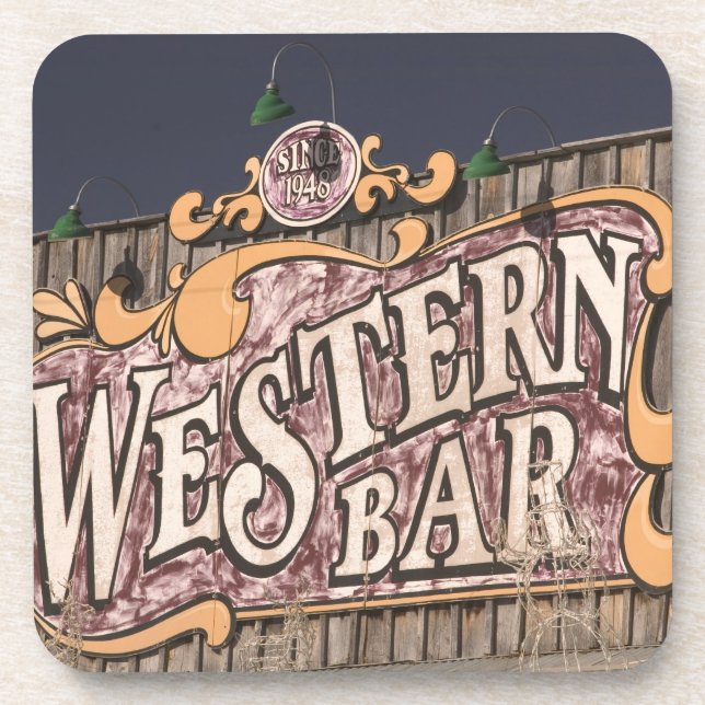 USA, New Mexico, Cloudcroft: Mountain Town (el. Coaster (Front)