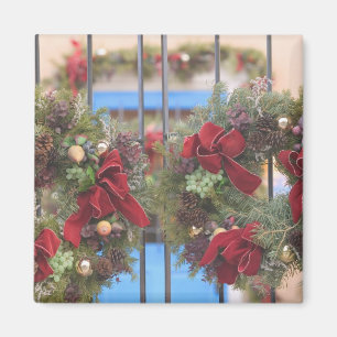 USA, New Mexico, Santa Fe: Canyon Road Gallery 3 Magnet