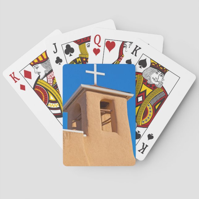 USA, New Mexico. Top Rancho De Taos Playing Cards (Back)