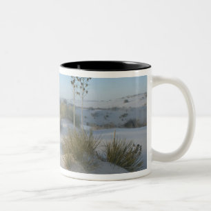 USA, New Mexico, White Sands National 2 Two-Tone Coffee Mug