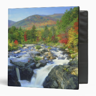 USA, New York. A waterfall in the Adirondack Binder