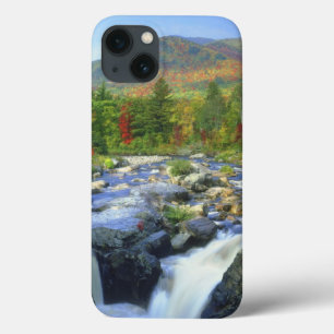 USA, New York. A waterfall in the Adirondack iPhone 13 Case