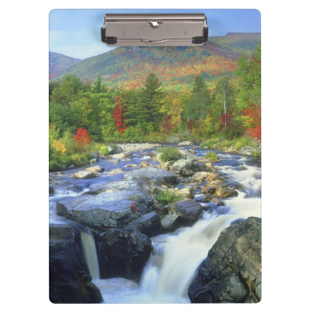 USA, New York. A waterfall in the Adirondack Clipboard (Front)