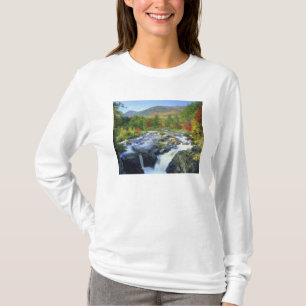 USA, New York. A waterfall in the Adirondack T-Shirt