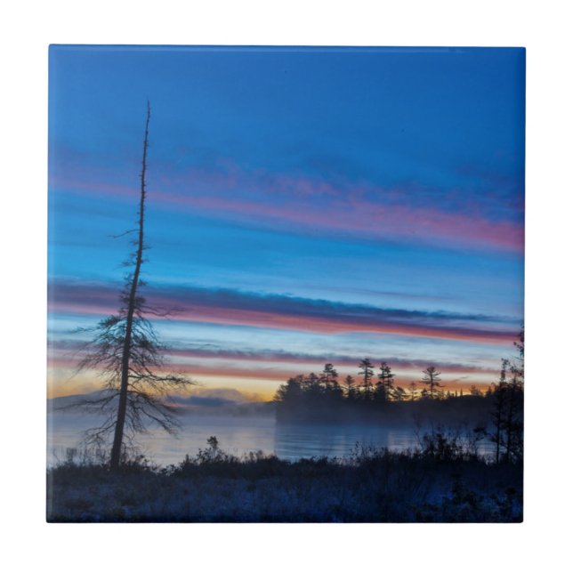 USA, New York, Adirondack Mountains Tile (Front)