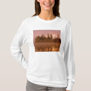 USA, New York, Adirondack Park. Sunrise on a T-Shirt