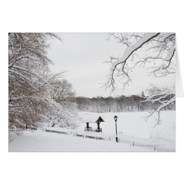 USA, New York City, Central Park in winter (Front Horizontal)