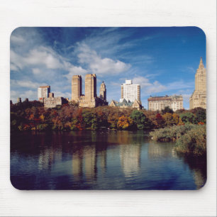 USA, New York City, Central Park, Lake Mouse Pad