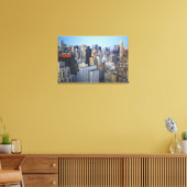 USA, New York City, Manhattan skyline Canvas Print (Insitu(LivingRoom))