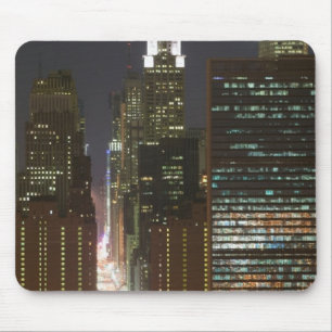 USA, New York City, View of Midtown with Mouse Pad