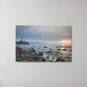 USA, New York, East Hampton. Montauk Point Canvas Print