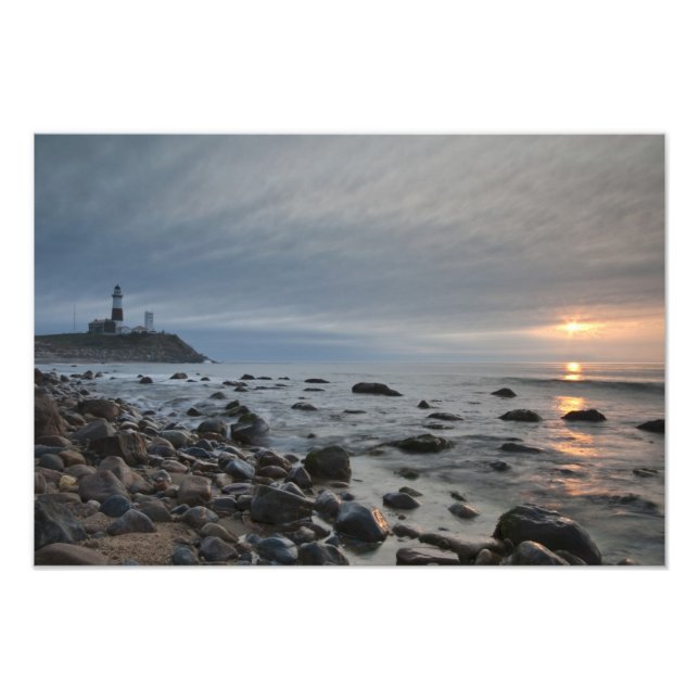 USA, New York, East Hampton. Montauk Point Photo Print (Front)