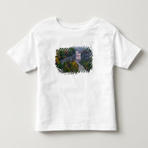 USA, New York, Letchworth State Park. River and Toddler T-shirt