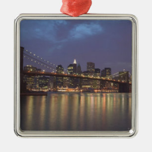USA, New York, New York City, Manhattan: 14 Metal Ornament