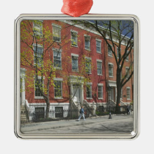 USA, New York, New York City, Manhattan: 25 Metal Ornament