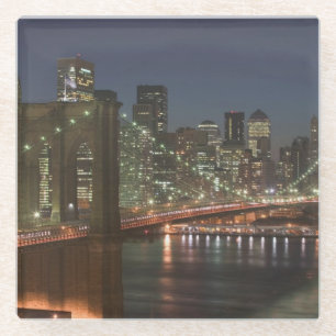 USA, New York, New York City, Manhattan Glass Coaster