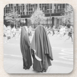 USA, NEW YORK: New York City Nuns Watching NYC Coaster