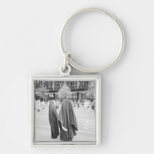 USA, NEW YORK: New York City Nuns Watching NYC Keychain