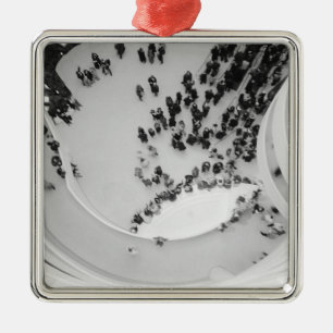 USA, New York, New York City: The Guggenheim 4 Metal Ornament