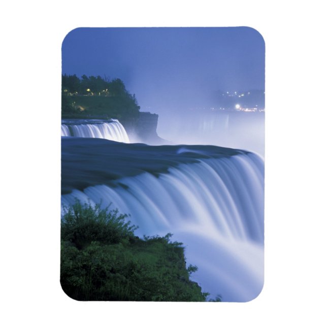 USA, New York, Niagara Falls. American Falls in Magnet (Vertical)
