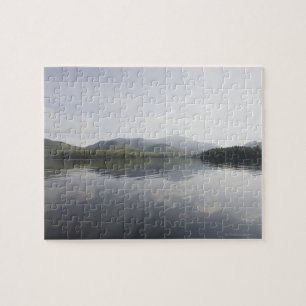 USA, New York State, Adirondack Mountains, Lake 6 Jigsaw Puzzle