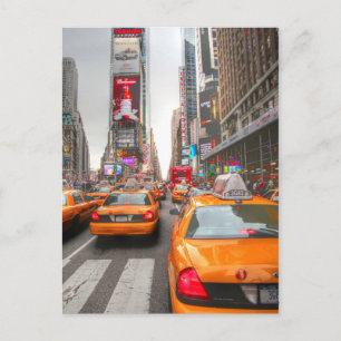 USA - New York - Times Square Circulation Postcard