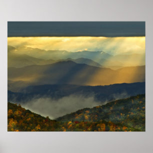 USA, North Carolina, Great Smoky Mountains. Poster