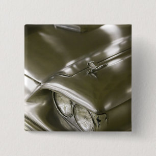 USA, Ohio, Cleveland: Western Reserve Historical 2 Inch Square Button