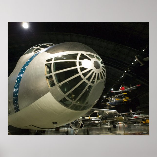 USA, Ohio, Dayton: US Air Force Museum and Poster (Front)