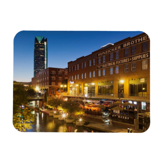 USA, Oklahoma, Oklahoma City, Bricktown Magnet (Horizontal)