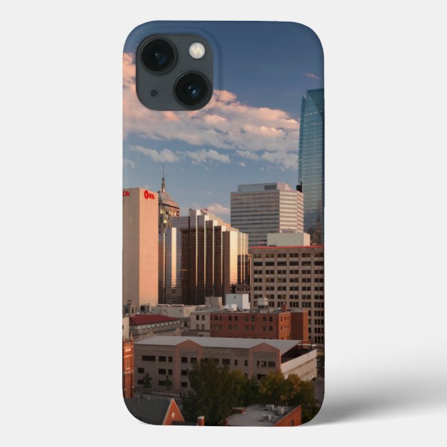 USA, Oklahoma, Oklahoma City, Elevated City Case-Mate iPhone Case (Back)