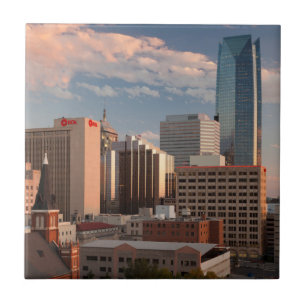 USA, Oklahoma, Oklahoma City, Elevated City Tile