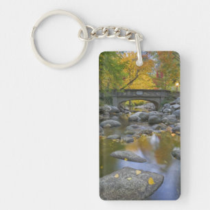 USA, Oregon, Ashland, Lithia Park. Autumn Keychain