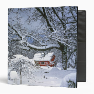 USA, Oregon, Clackamas County. Fresh snow Binder