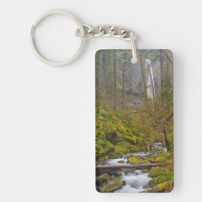 USA, Oregon, Columbia Gorge Keychain (Front)
