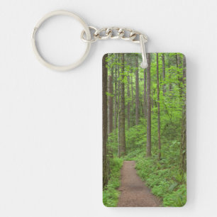 USA, Oregon, Columbia River Gorge. Elowah Falls Keychain