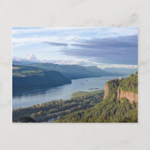 USA, Oregon, Columbia River Gorge, Vista House Postcard