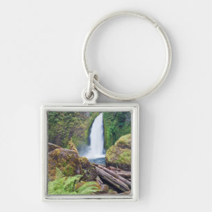 USA, Oregon, Columbia River Gorge, Wahclella Keychain