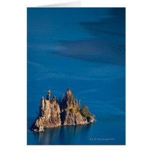 USA, Oregon, Crater Lake, Phantom Ship