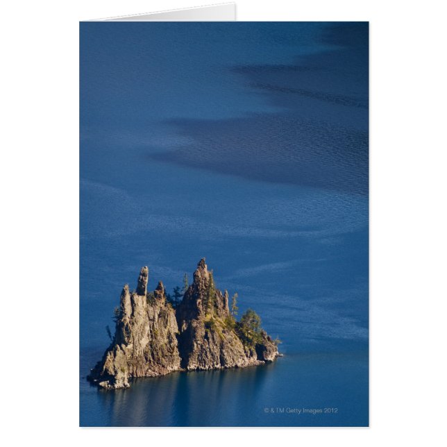 USA, Oregon, Crater Lake, Phantom Ship (Devant)